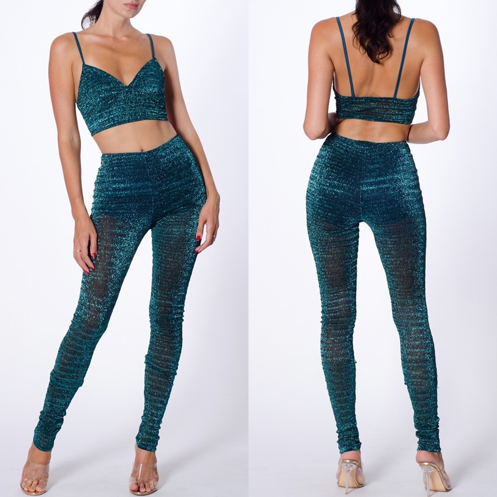 Emerald 2pc Pant Set